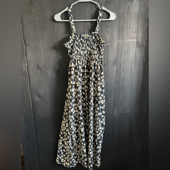 Ingrid & Isabel Black and White floralSpaghetti Strap Sundress - Picture 2 of 3